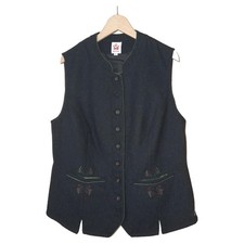 Spieth & Wensky Trachtenweste Damen Gr. 42 Schwarz Traditionell