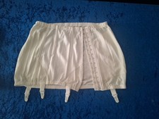 Strapsmieder Mieder Vintage Gr. 95 Triumph Fb. Weiß Gebraucht Nachlass 