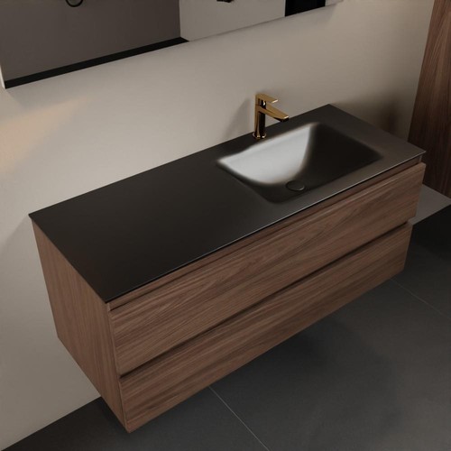 Corian waschtisch set schwarz - corian,