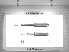 Mittelschalldämpfer VW Golf 3 / Vento 1.4 1.6 1.8 1.9 D Auspuff Montagesatz