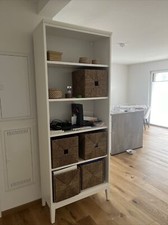 bücherregal weiß standregal