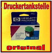 original Patrone INK Cartridge HP 39 51639 black Encad Novajet I II III 840 (ID)