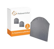 2x Radabdeckung 88x89