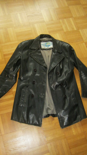 Alter damen ledermantel - alter,