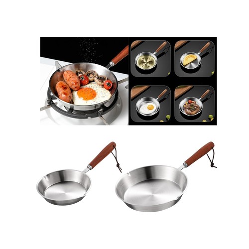 Küche edelstahl bratpfanne - küche,