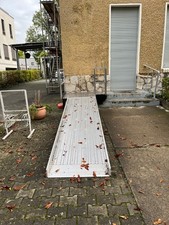 Rollstuhlrampe, Alu Rampe, gebraucht 2 Jahre, 3 m lang