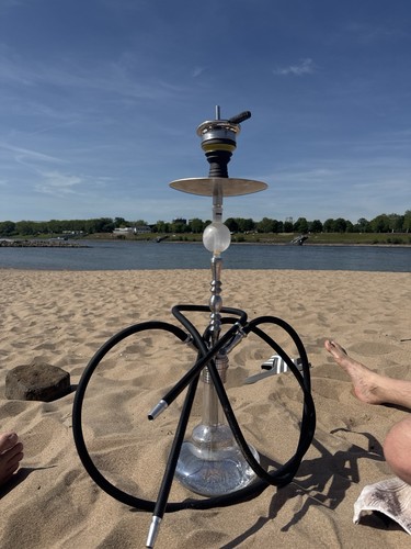 Edelstahl shisha gastro - shisha, 2x