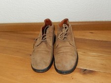 SUPERGA     STIEFEL BOOTS  WILDLEDER    HELLLBRAUN    GR. 37