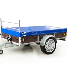 Flachplane nach Maß für Saris Anhänger mit H-Gestell – Premium Abdeckplane