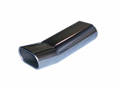 Anschweiß Endrohr 135x75mm