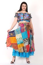 Damen Multi Patchwork