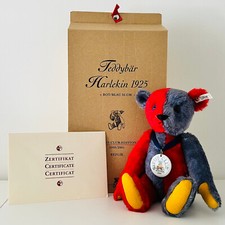 STEIFF TEDDYBÄR HARLEKIN 1925 | 420214 | KF | 35 cm | GESCHENKIDEE