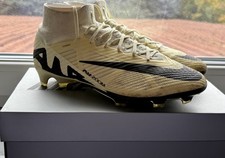 Nike Mercurial Vapor Superfly 9 Elite FG 44 Weiß Lemon Black