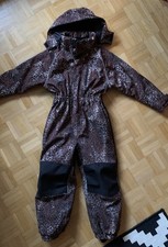 McKinley Schneeanzug Skianzug Schneeoverall Leopard tailliert Girls Gr. 116/122