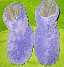 Damen Hausschuhe Gr. 37/38 lila/grau, warm, bequem für den Winter, TOPP!