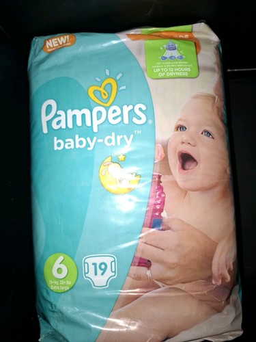 Vintage pampers baby dry - baby,