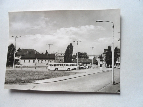 Eisenberg bus bahnhof - ak,