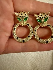 Schöne Ohrringe # Panther