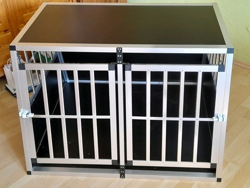 Hundetransportbox doppel - hundetransportbox,