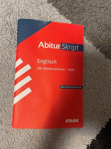Abitur skript englisch - skript,
