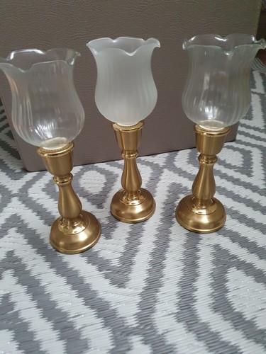 Partylite kerzenhalter messing - kerzenhalter,