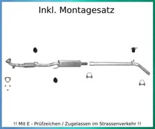 Auspuff VW Polo 9N R6, Fox 1.2