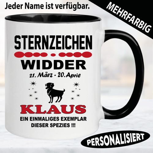 Tasse widder sternzeichen - widder,