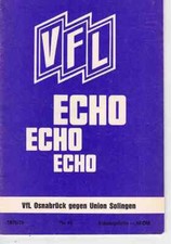 Fussball-Programmheft  75/76