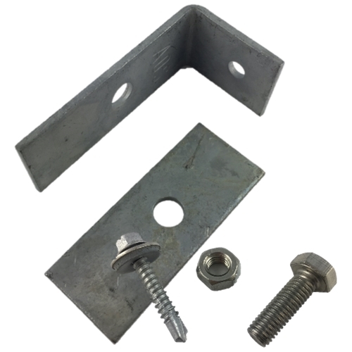 Zaunanschlusswinkel set - 6x, zaunanschlusswinkel-set