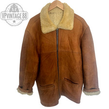 Vintage B3 B-3 Braun Shearling