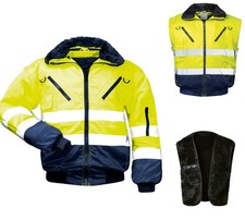 NORWAY Warnschutzjacke GUNNAR 4 in 1 Warnschutz Pilotjacke Pilotenjacke