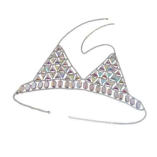 Volle strass bauchkette - volle,