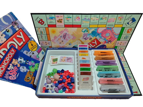 Monopoly littlest pet shop - monopoly,