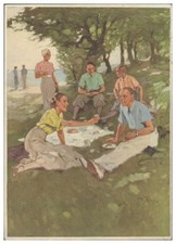 Y1860/ Indanthren Werbung AK