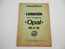 Lemken Opal 140 X140 Anbau