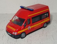 Rietze Ford Transit Feuerwehr Hanau HU 3191 1:87 Eigenbau / Umbau (BS49)