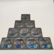 10x MDs FUJI Minidisc MD 74 Minidisk BLANKDISC Leer 74 Min. bespielt Händler