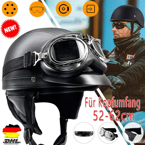 Motorradhelm halbschalenhelm - motorradhelm,