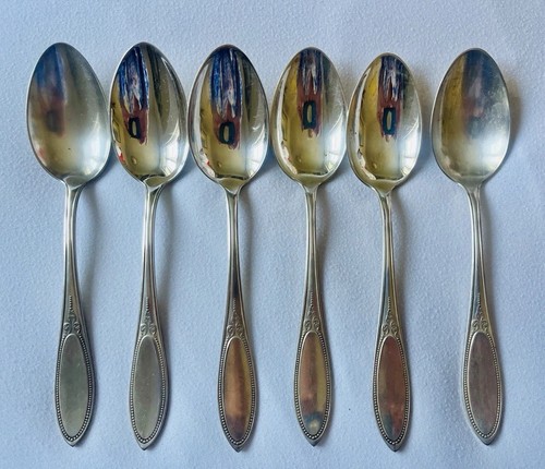 Esslöffel versilbert - versilbert, „hs“