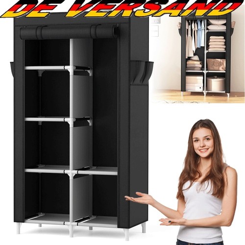 Faltschrank stoff 84x42x162cm - faltschrank,