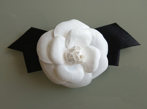 Brosche chanel camelie kamelie - chanel,