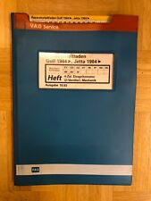 Reparaturleitfaden VW Golf 2 "4-Zyl.-Einspritzmotor (2-Vent.) EV+GX+GZ+++" Handb