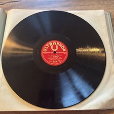 Schellack Platte: 30 cm: Louis Graveure - Blumen-Arie / Wie eiskalt ist dies H.