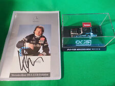 Klaus Ludwig   Autogramm original signiert, DTM,+Auto 1:87