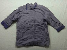 19290 Damen Jacke Winterjacke Stoff Gr. 38 lila / dunkellila