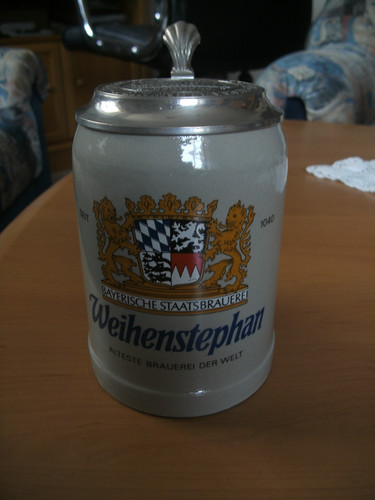 Bierkrug weihenstephan 5 - weihenstephan, 0,5