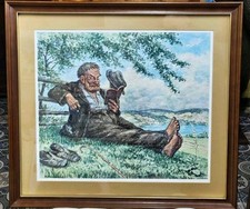 Aquarell "Weit weg vom Alltag"