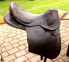 Militär-Armeesattel ohne Gurt und Bügel um 1900