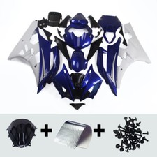 Blue White Fairing Kit for