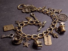 Vintage Bronze plattiert Alice